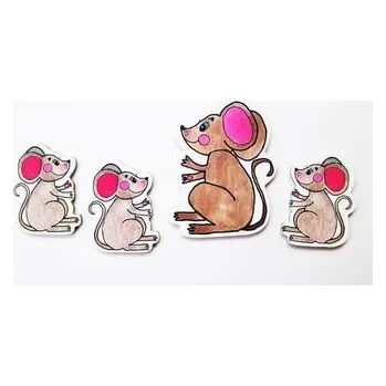 MARIONETINO Myší rodinka