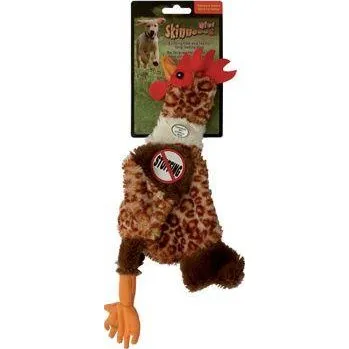 Hračka pro psa Hračka pes Kohout pískací 32cm Skinneeez