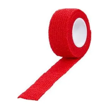 Obinadlo elast. Vet-Flex 2,5cm x 4,5m červ. Kruuse 1ks