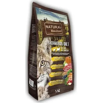 Krmivo pro kočku Natural Woodland Backwoods Diet Cat & Kitten /vepřové/ 1,5 kg