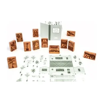 DWOOD Mobilhouse pro tetu a Grétu 13 dílů - doplněk k dřevěné stavebnici s příběhem