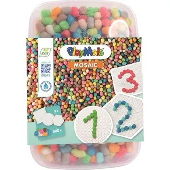 Stavebnice Geomag PLAYMAIS Mosaic Čísla 500