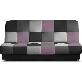 Pohovka Rozkládací pohovka CAYO 192 cm Soro 100/Soro 93/Soro 83/Soro 65 černo-fialová