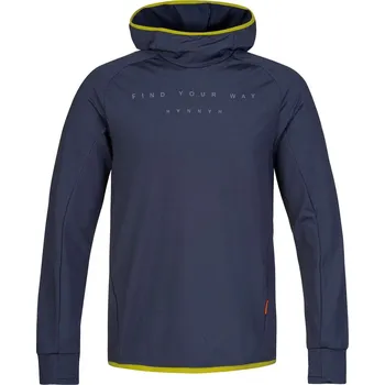 Pánská mikina Mikina Hannah Thony Hoody Pánská Barva: vulcan mel, Velikost: L, velikost skialpy lyže: 160