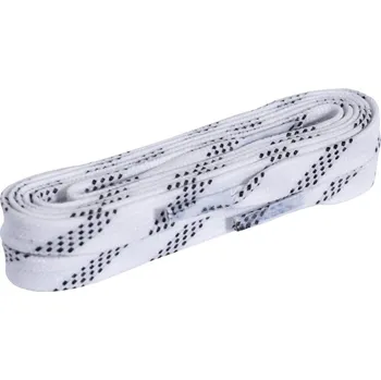 Kolečkové brusle Voskované tkaničky Powerslide MY FIT Waxed Laces Pro White, 200cm Powerslide