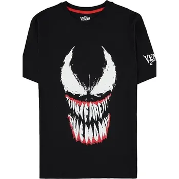 Karnevalový doplněk DIFUZED Bioworld Europe - Tričko Venom pro muže - Marvel - S