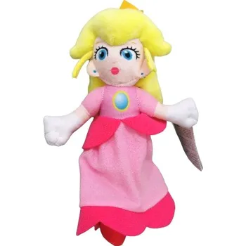 plyšák Princezna Peach - plyšová postavička z her Super Mario (Super Mario - Peach the Princess - 20 cm)
