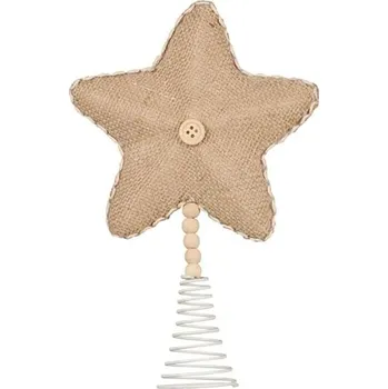 Vánoční dekorace Guirca Špice na stromek hnědá