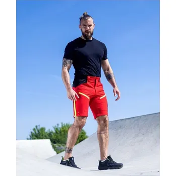 Pánské kraťasy Softshellové kraťasy ARDON®CITYCONIC® červená - červené odstíny / 60 / 2XL / červená