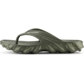 Pánská móda Pánské žabky ALPINE PRO LORCEN 43 Khaki