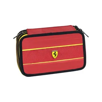 Penál Školní penál Scuderia Ferrari červený s logem