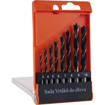 Vrták Vrták do dřeva SET 3 - 10 mm 8 ks