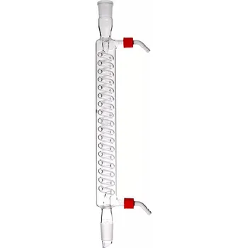 Chladič spirálový s plastovými olivkami Duran&reg; (Délka (mm): 500, Zábrus : NZ 29/32, Balení (ks): 1)