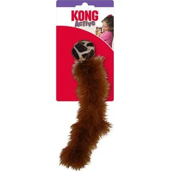 Hračka pro kočku Hračka Kong Cat Active Wild Tails Assorted Chvost s loptičkou, polyester