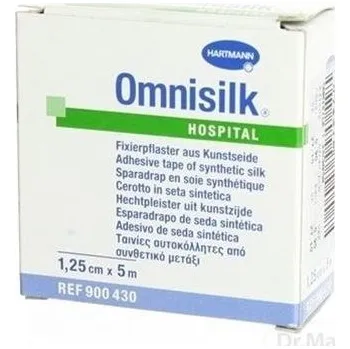 Zdravotnický materiál Náplasť Omnisilk 1,25 cm x 5 m/1 ks