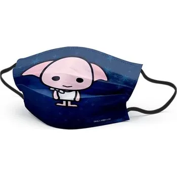 Karnevalová maska Redklein - Rouška Kawaii Dobby pro dospělé - Harry Potter - One size