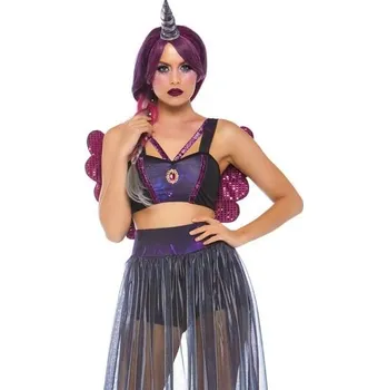 Karnevalový kostým Leg Avenue - Dámský kostým galaktický jednorožec - M