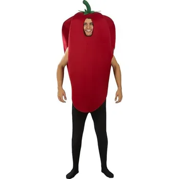 Karnevalový kostým Funiglobal - Kostým červená paprika pro dospělé - One size