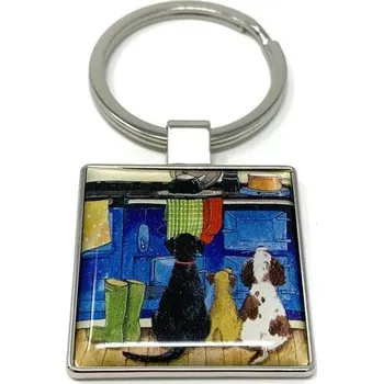 Set školních potřeb Brelok do kluczy K13 Psy w kuchni