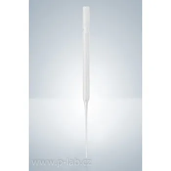 Laboratorní baňka Pasteurova pipeta ze sodnodraselného skla (Objem (ml): 2,0, Délka (mm): 150, Délka kapiláry (mm): 40, Balení (ks): 250, Filtr: Bez filtru)