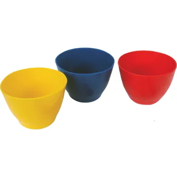 Vyšetřovací rukavice BMS Miska s plochým dnem Barva: Červená