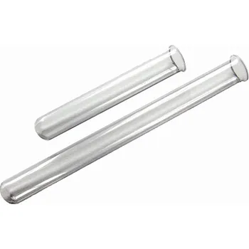 Zkumavka s vyhnutým okrajem (Objem (ml): 25, Vnější průměr (mm): 16, Délka (mm): 160, Tloušťkastěny (mm): 0,5, Balení: Jednotlivé, Balení (ks): 1)