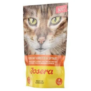 Krmivo pro kočku Josera Cat Super Premium Soup-chick.,carrot,spinat 70g