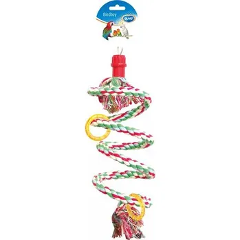 Hračka pro psa Hračka DUVO+ lano pre vtáky špirála 35 cm