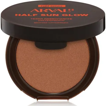 Bronzer Arval Half Times Half Sun Glow Waterproof Bronzer voděodolný bronzující pudr 8 g