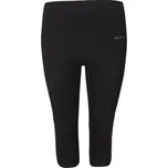 Dámské 3/4 legíny PROGRESS ZORA 3/4 M Černá, Stříbrná