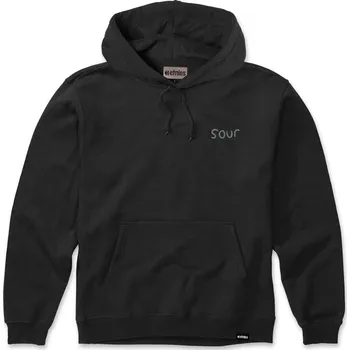 Pánská mikina ETNIES mikina - Sour Ko Hoodie Black (001)