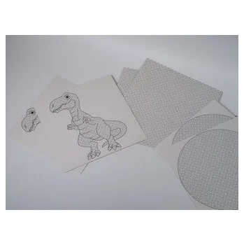 Stavebnice Geomag PLAYMAIS Mosaic karty blanc set 1