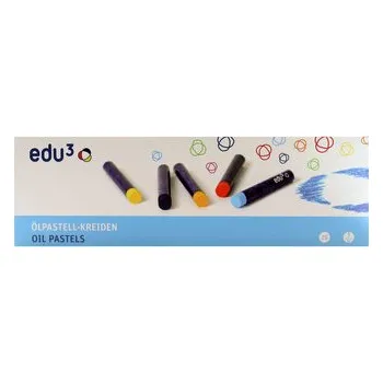 Kresba EDU3 Olejové pastely K25, 25 barev, baleno v papírové krabičce