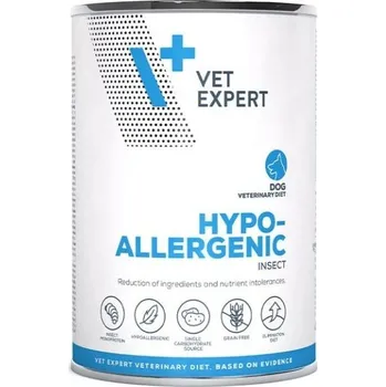 Krmivo pro psa Vetexpert VD 4T Hypoallergenic insect dog konz. 400g
