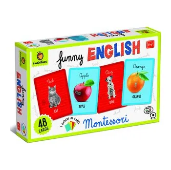 Desková hra LUDATTICA Zábavná angličtina karetní hra