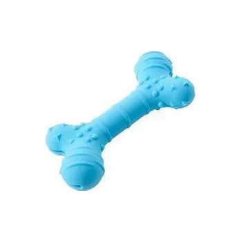 Hračka pro psa Hračka pes BUSTER Flex Bone, modrá 16cm