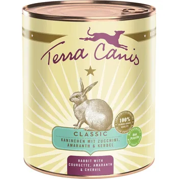 Krmivo pro psa Terra Canis CLASSIC králík s cuketou 6x800 g