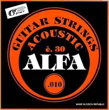 Struna pro kytaru a smyčcový nástroj Gorstrings Alfa Folk 1038 + prodloužená záruka 3 roky