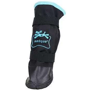 Obleček pro psa Botička ochranná Medipaw Bootie Hard S modrá