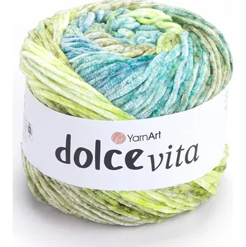 Příze Yarn Art Dolce Vita 3406 odstíny zelené