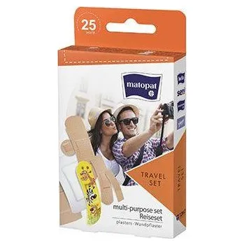 Zdravotnický materiál Náplast TRAVEL Matopat 25ks