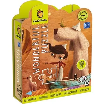 Desková hra LUDATTICA Hledači cest puzzle 108 dílků