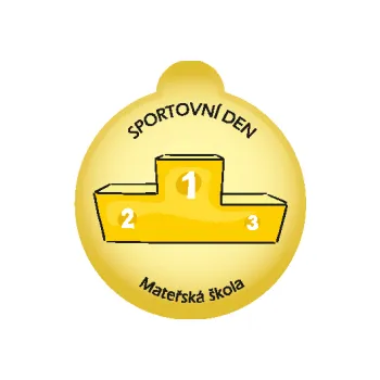 Medaile UMÍSTĚNÍ 8 92357s