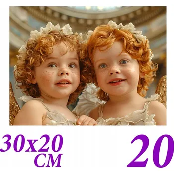 Obraz Puzzle Anděl č. 2 20 dílků 29,7x21cm Svaté Přijímání , Anděl strážný , Náboženské