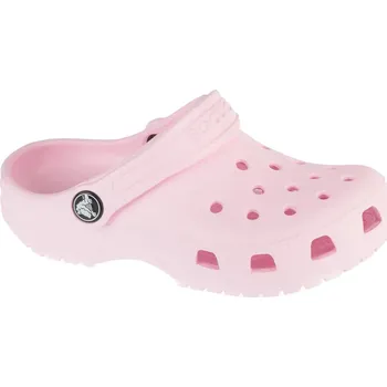Dívčí sandály Světle růžové dětské nazouváky Crocs Classic Clog Kids 206991-6ZW Velikost: 28/29