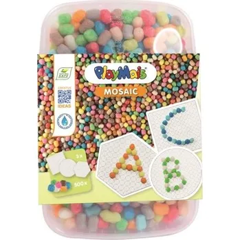 Stavebnice Geomag PLAYMAIS Mosaic ABC 500