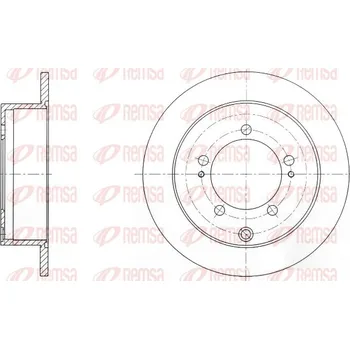 Brzdový kotouč Brzdový kotouč REMSA 6903.00