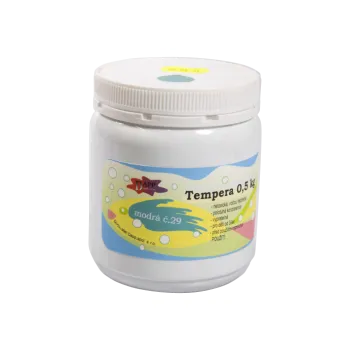 Vodová barva Tempera 0,5 kg - /29-tyrkysová bte29
