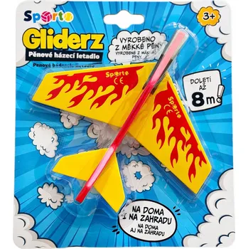 Létající drak Sporto Mac Toys SPORTO Gliderz Pěnové házecí letadlo