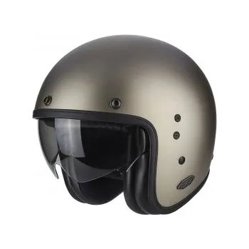 Helma na motorku Moto přilba SCORPION BELFAST solid titanová M